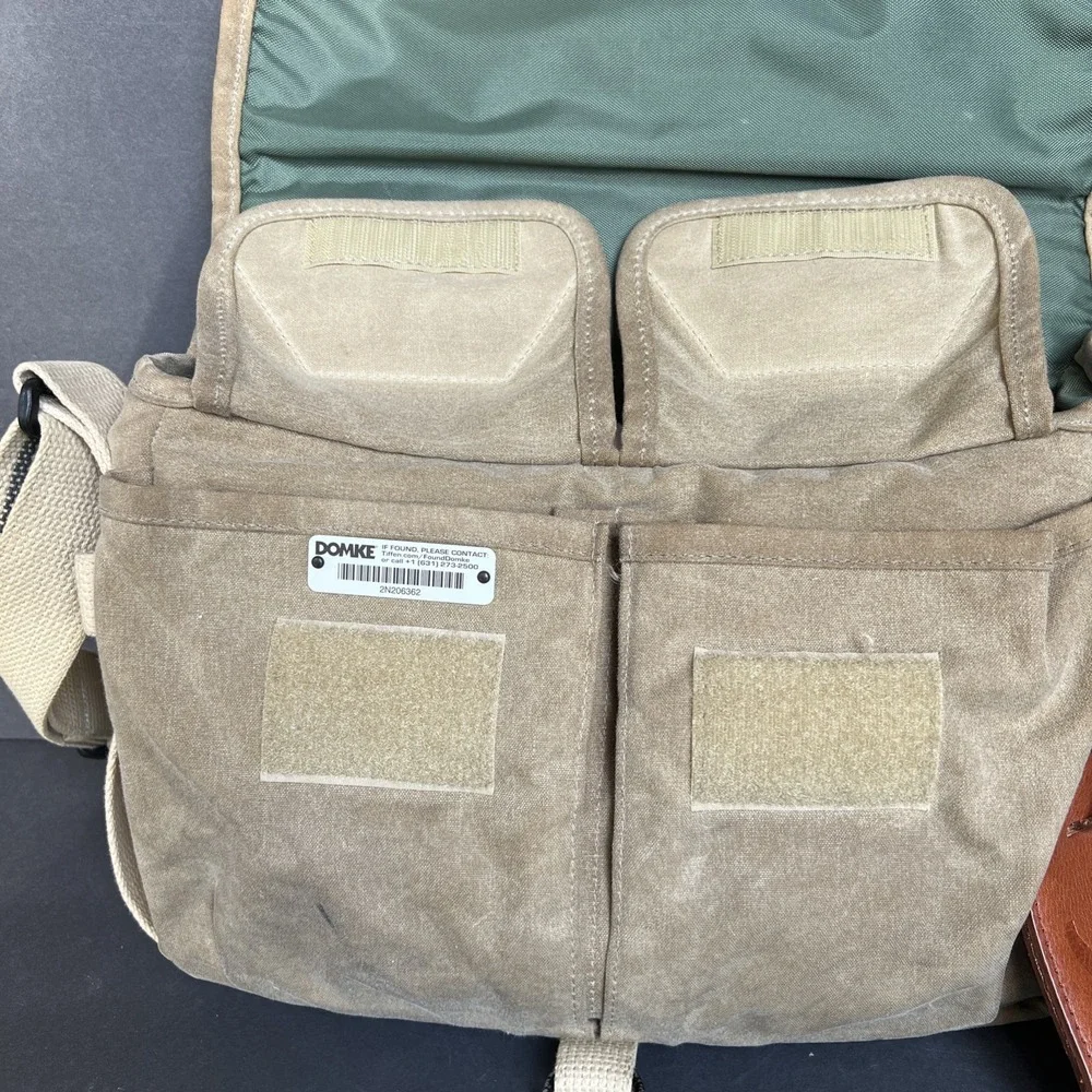 RARE Domke F-803 Waxwear Fujifilm X Camera Bag USA Made No Inserts READ